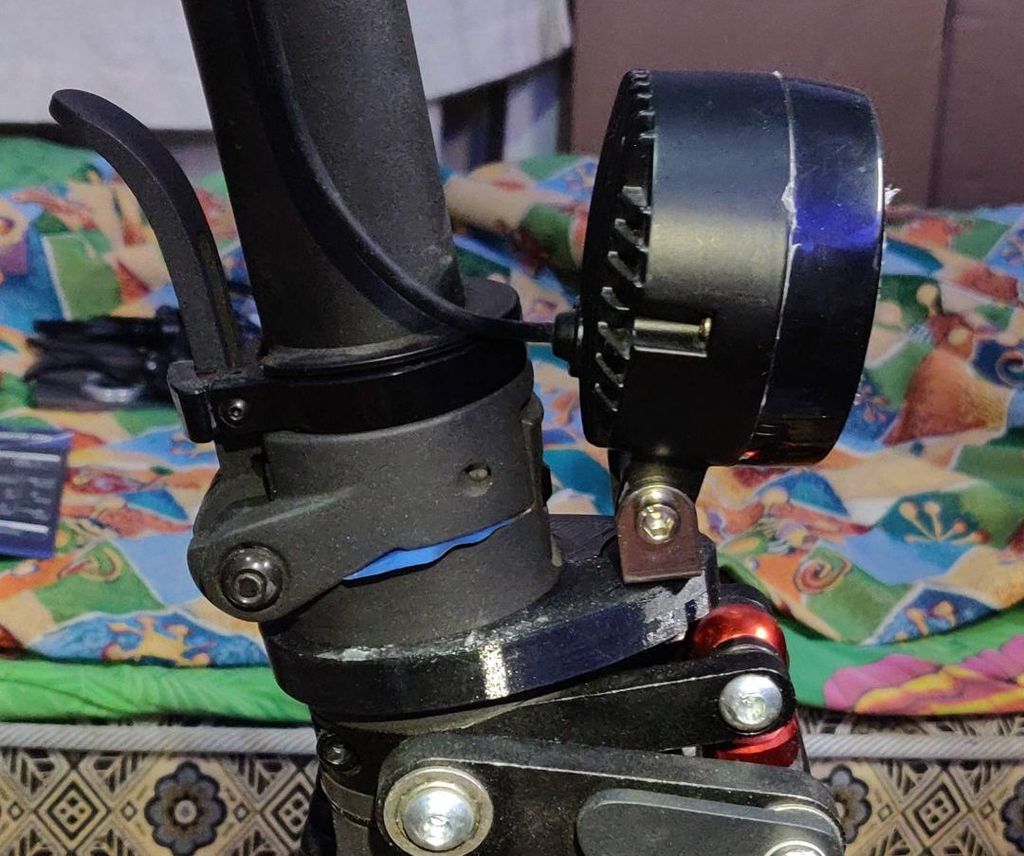 Xiaomi M365 headlight mount