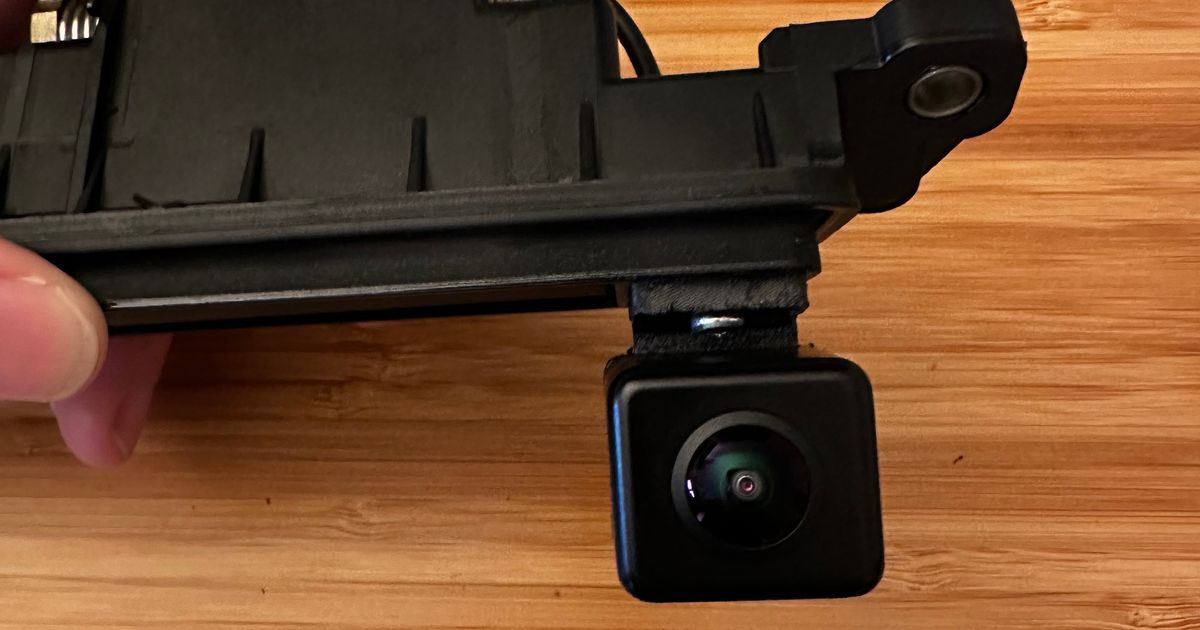 Mercedes Benz CL203 Rear Camera Holder by José Moreira Download free STL model