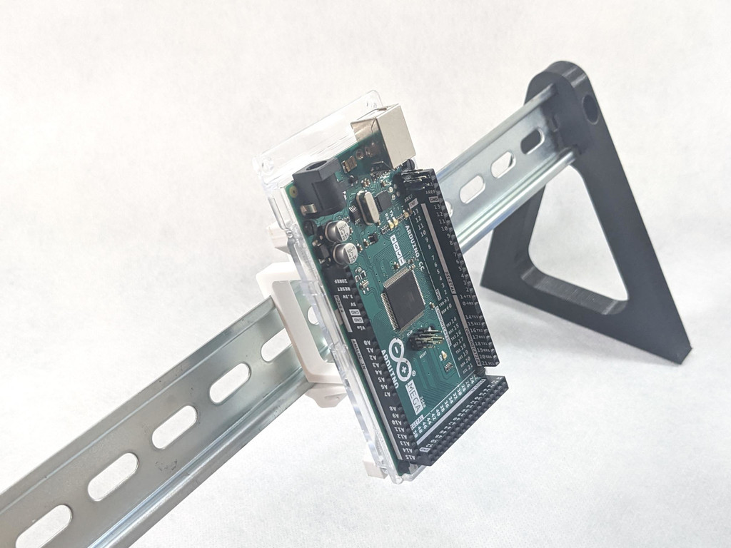 Arduino Mega DIN Holder by opentux | Download free STL model ...