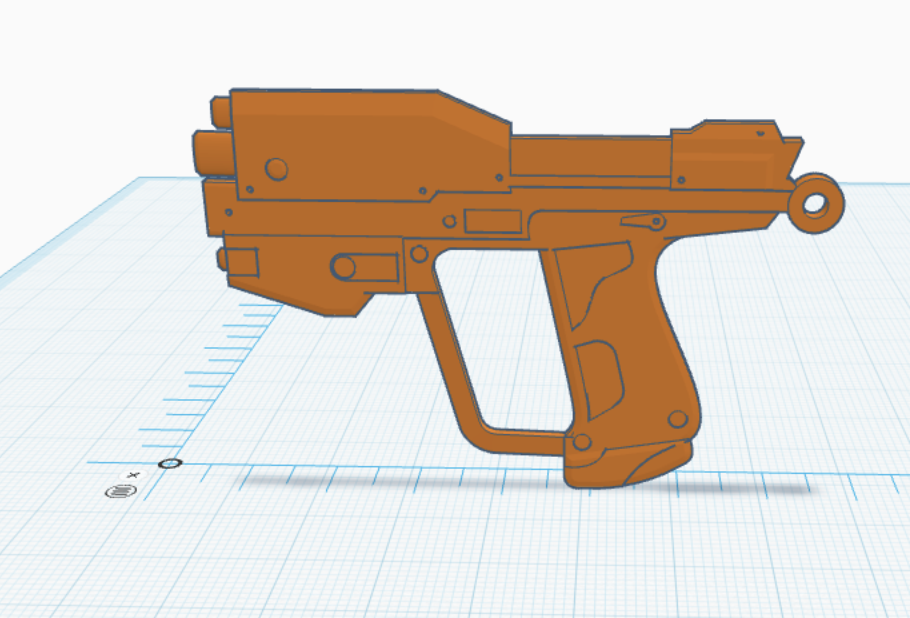 M6 Magnum Pistol Keychain (Remix)