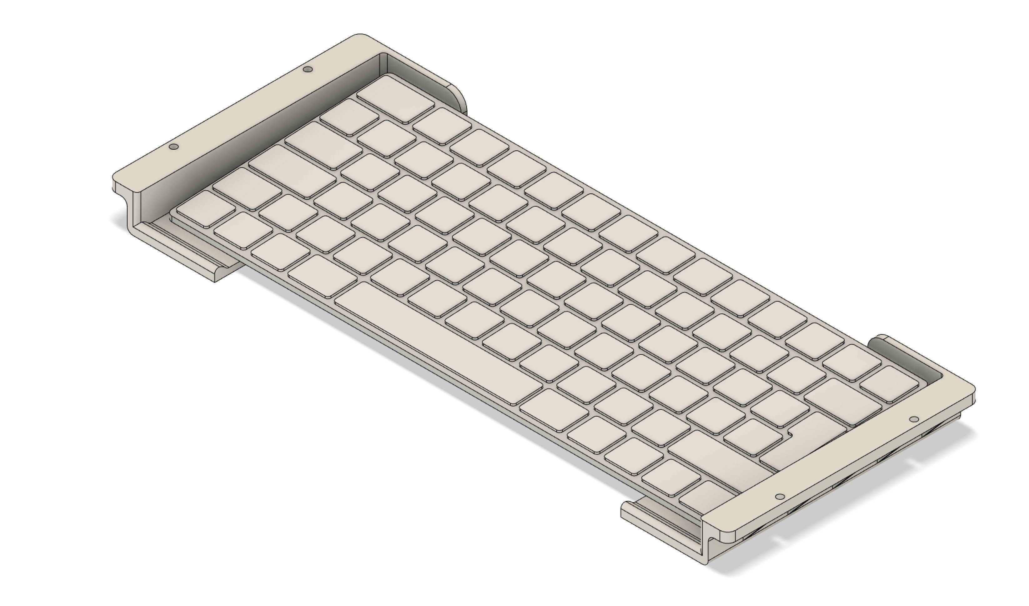 Apple Magic Keyboard tray by chouchou Download free STL model
