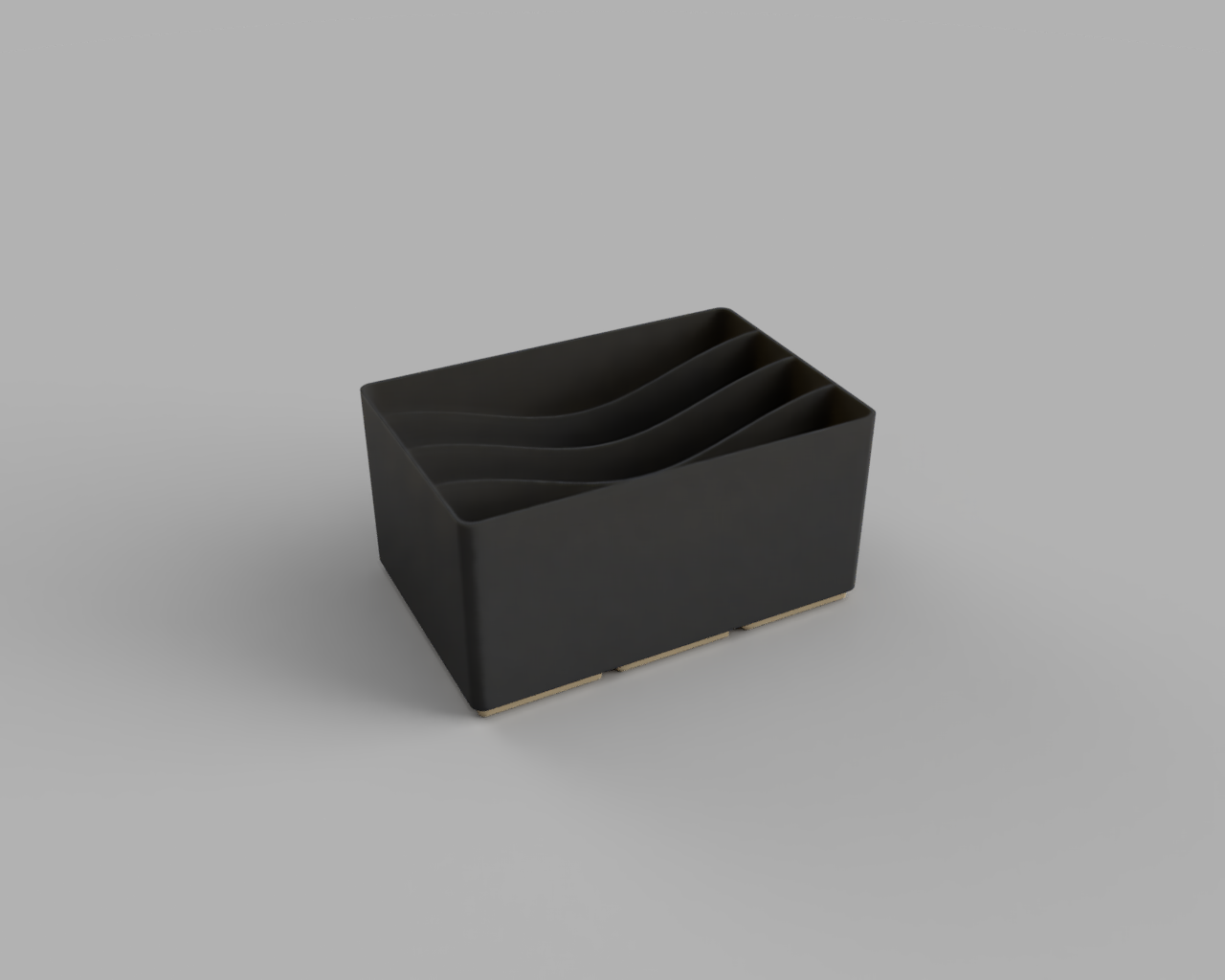 Gridfinity USB cable holder (3x2)