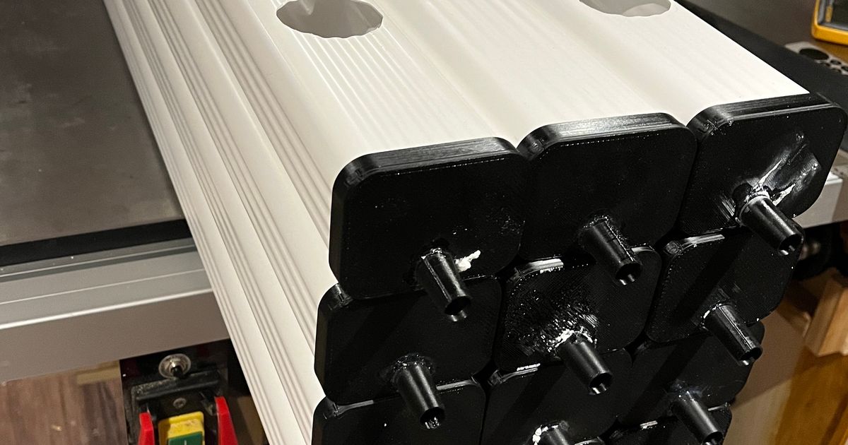 2x3 downspout cap for NFT hydroponics system by Gerk Download free