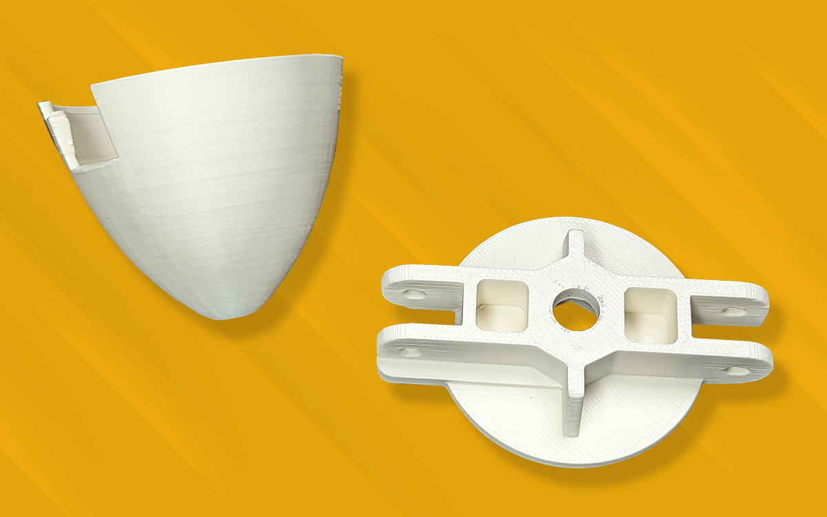 Multiplex Easyglider Propeller Hub and Spinner