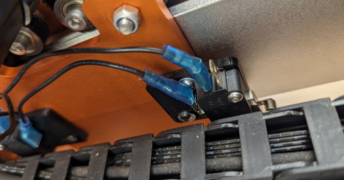 Foxalien Masuter Pro 450mm X axis Limit switch mod by Steve Oliver