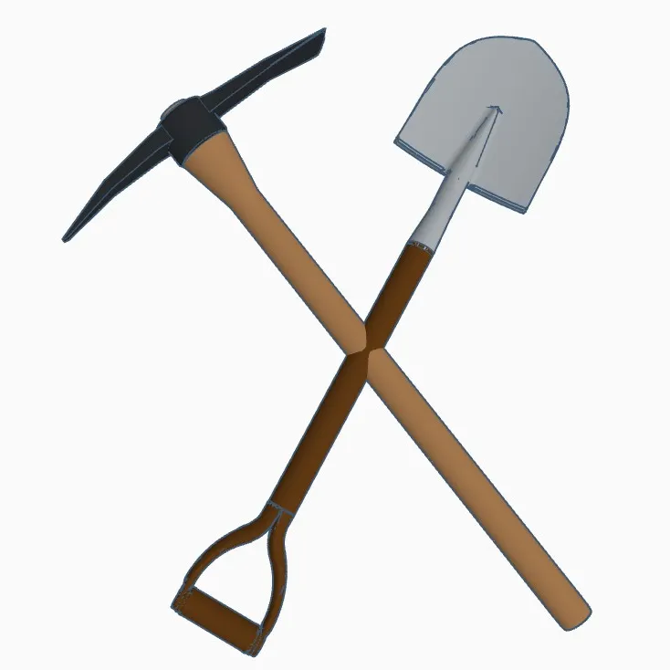 Pick and Shovel by Bahnamoon | Download free STL model