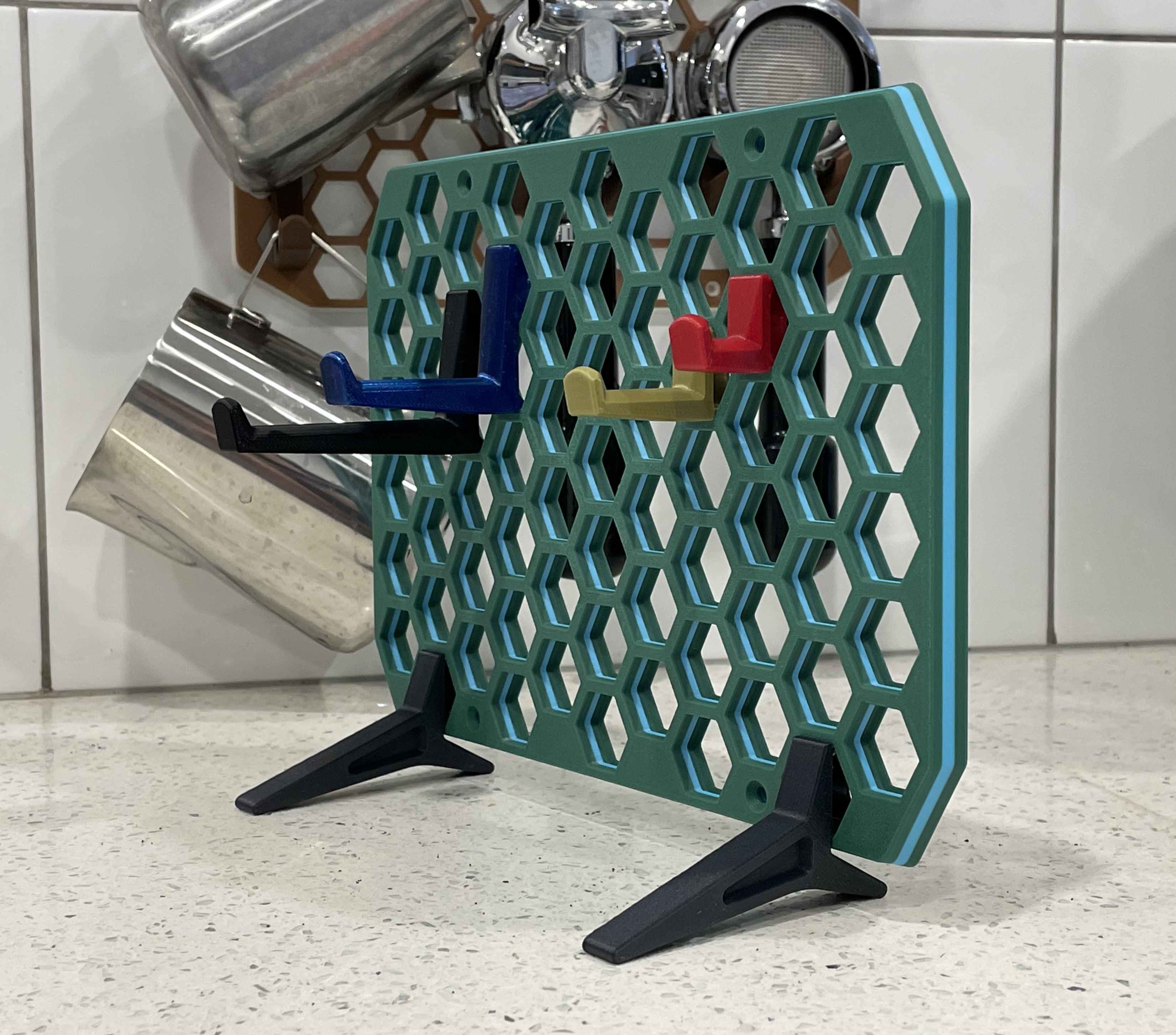 HSW Feet for Freestanding Walls - Honeycomb Storage Wall 3D model thumbnail
