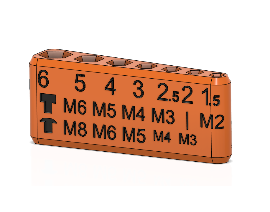 Hex key holder
