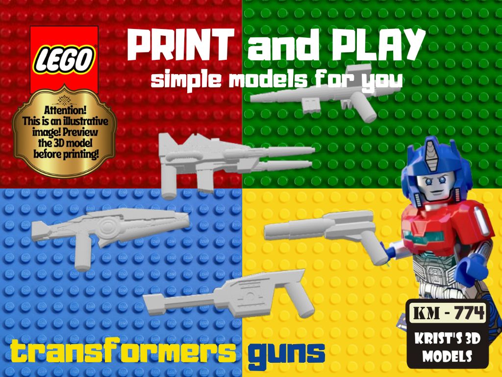 lego transformers guns