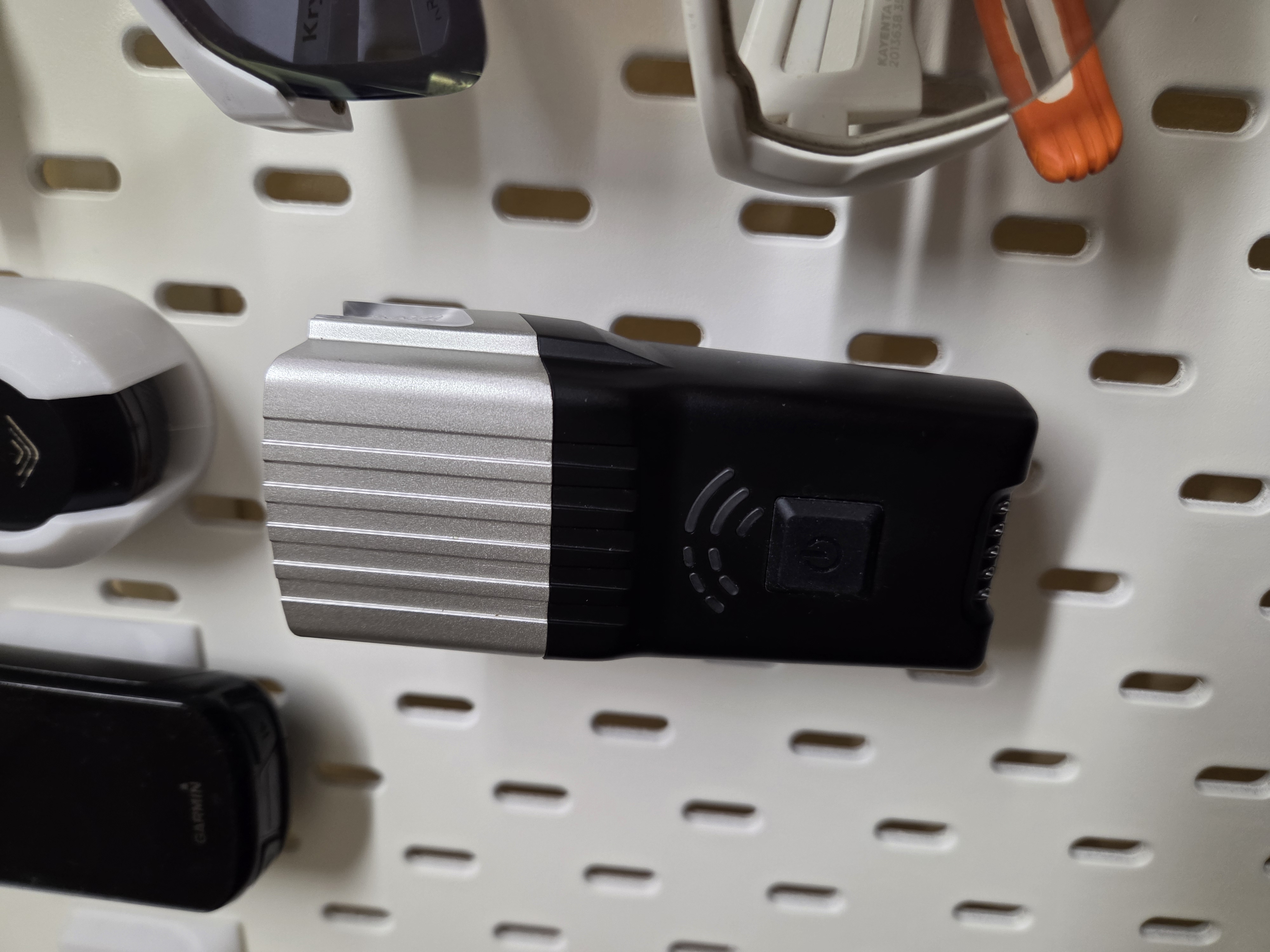 Zefal Supervision F1500 Bike Light Mount for IKEA SKÅDIS Pegboard