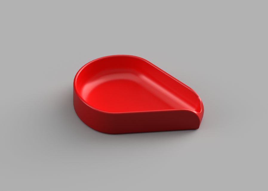 Minimalist Spoon Holder/Rest by automontronic Download free STL model