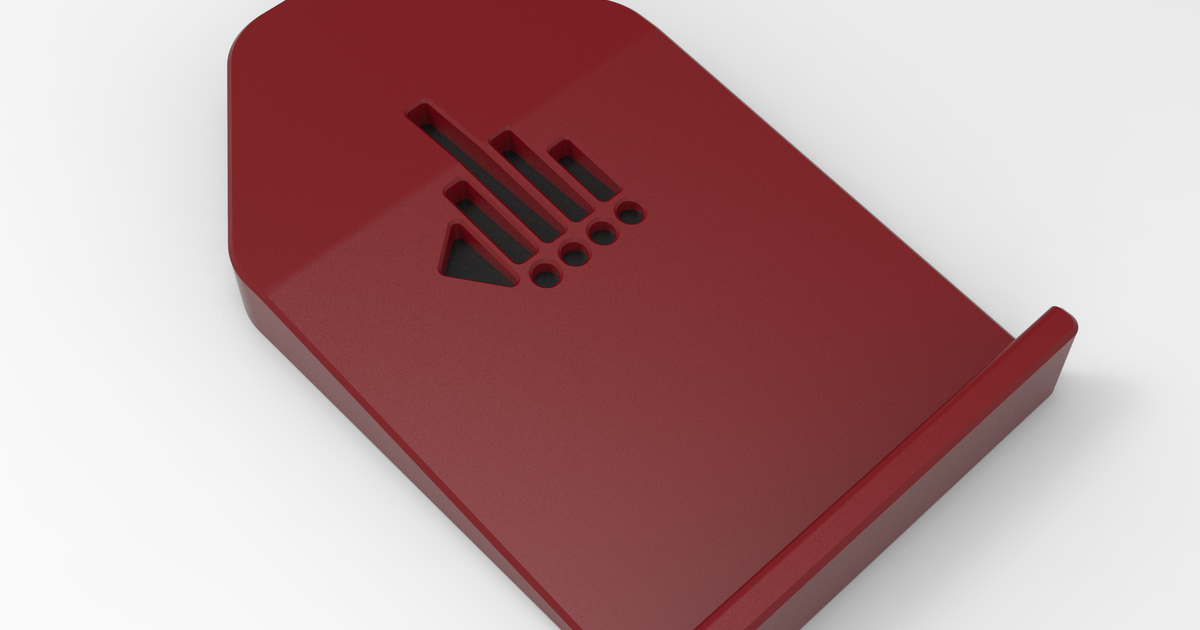 Steering Wheel Phone Holder 2.0 NSFW Logo by Ken226 Download free STL