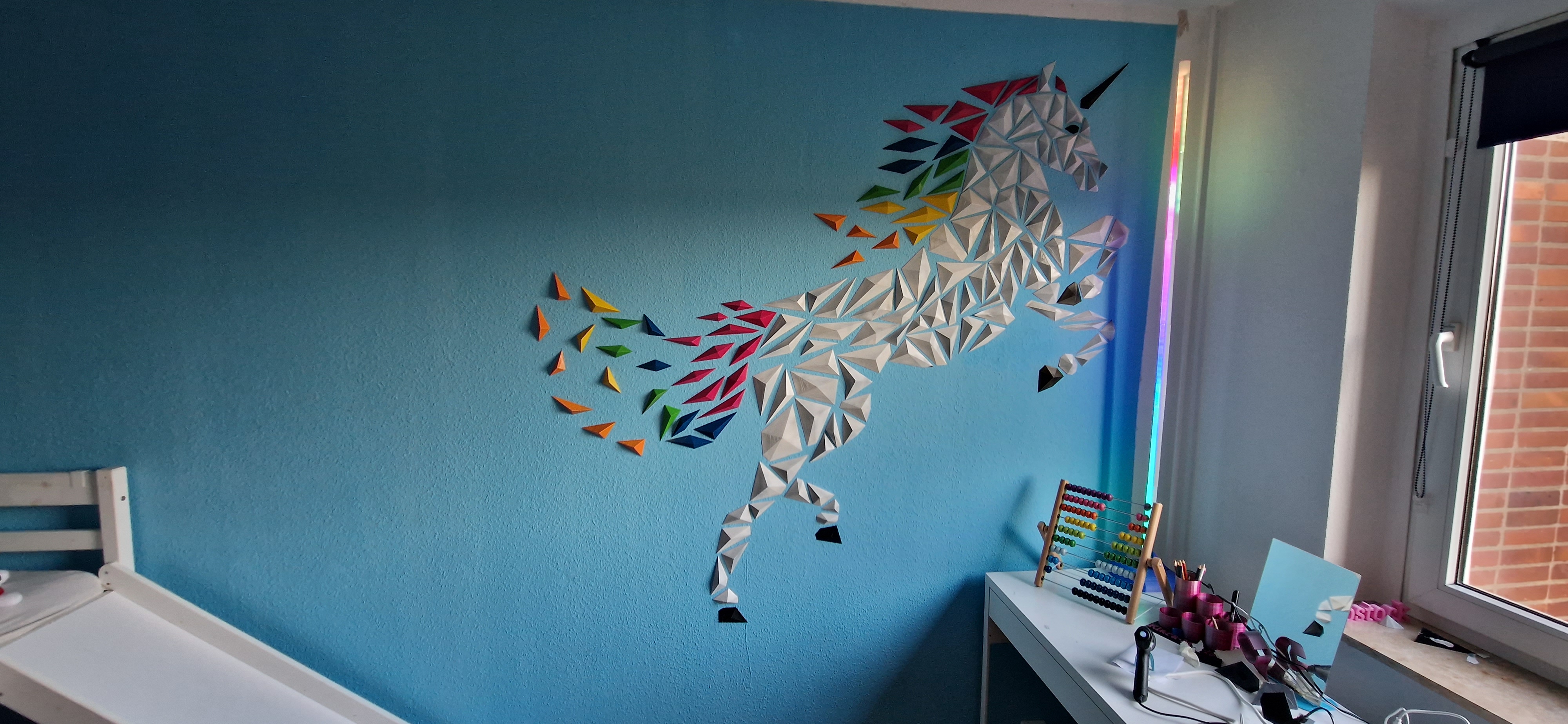 geometric-unicorn-wall-art-only-for-princess-by-dgemily-download