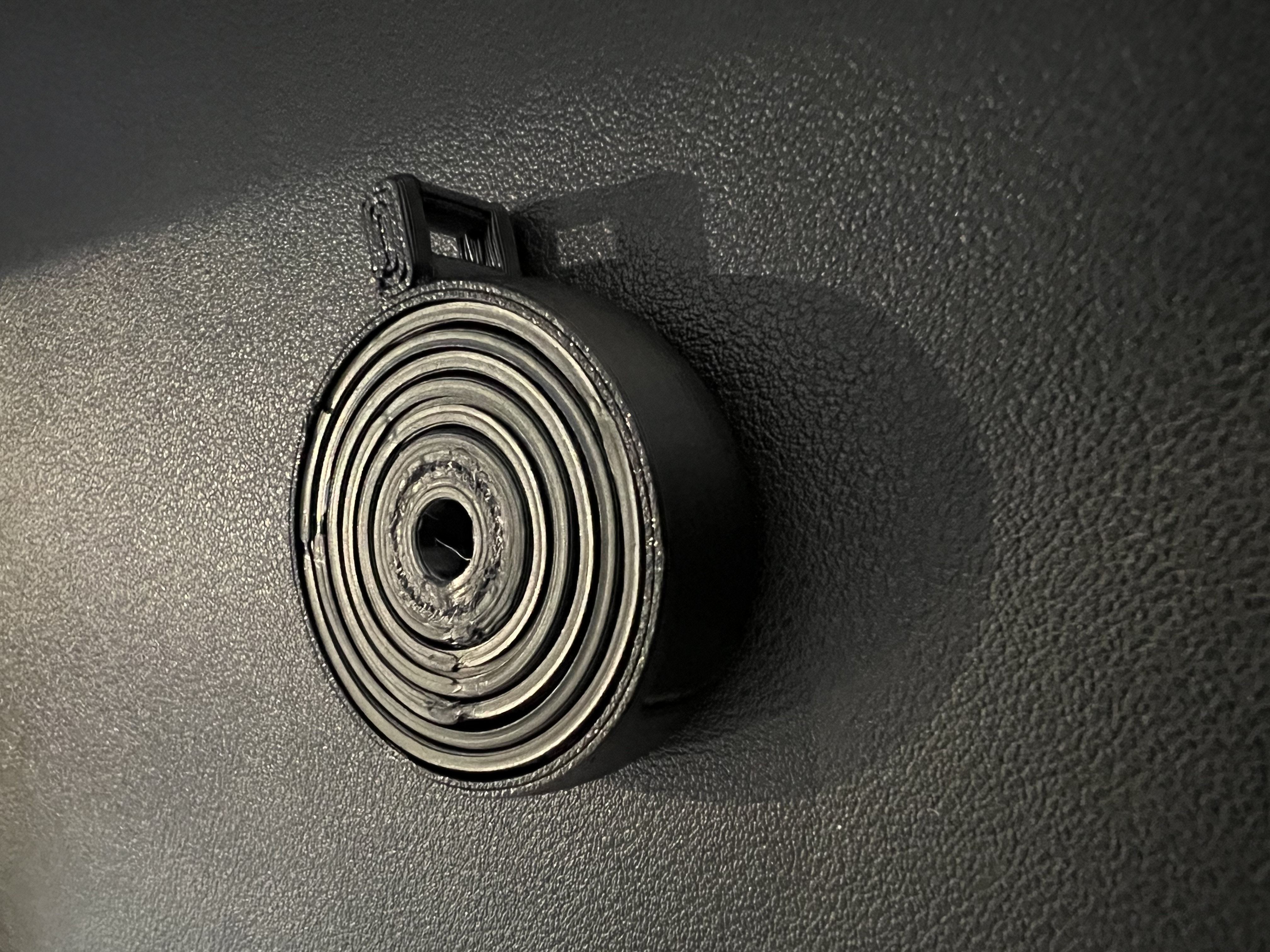 Print in place gyro toy keyring