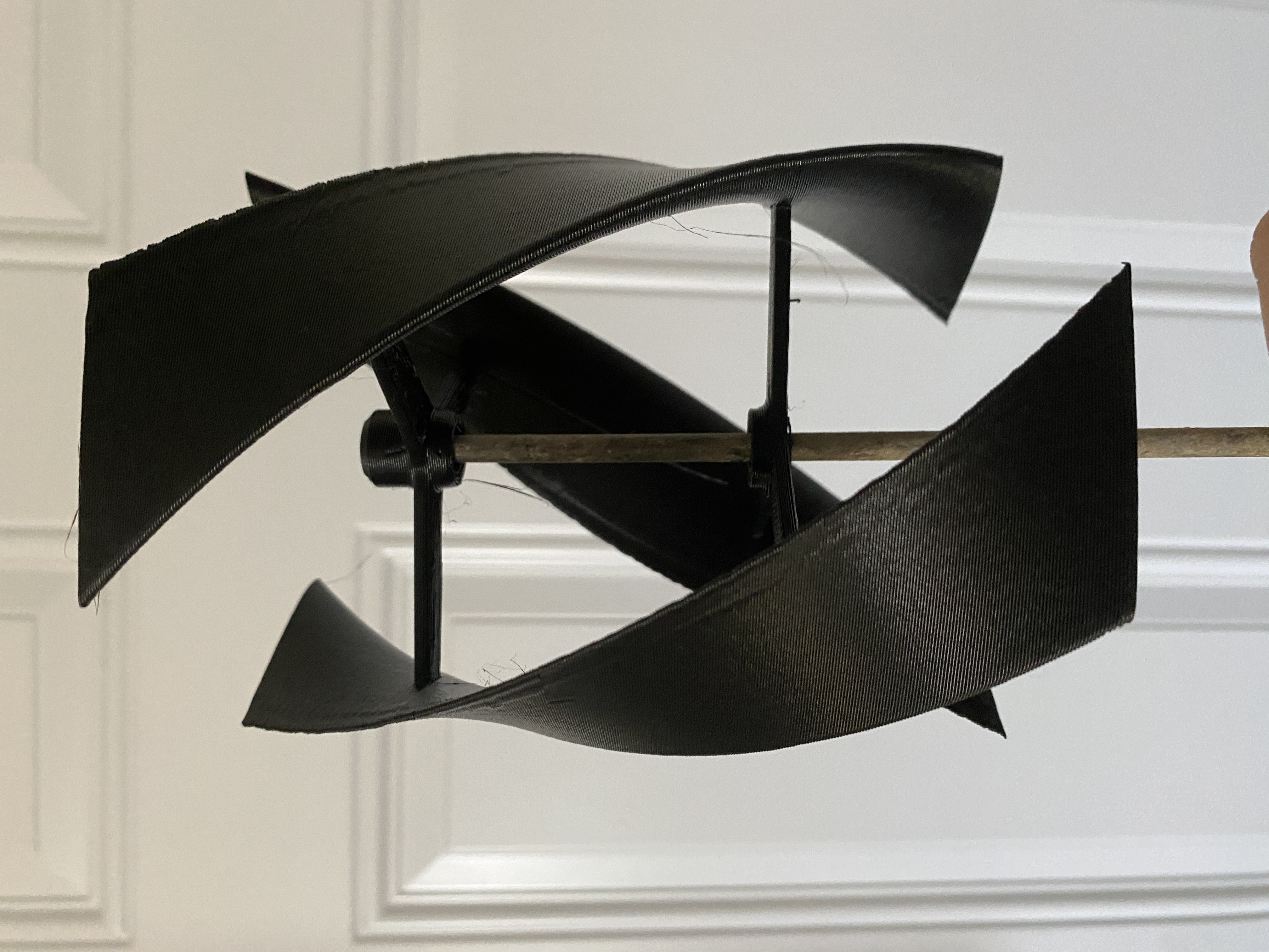 Decorative Vertical Axis Wind Turbine (VAWT)