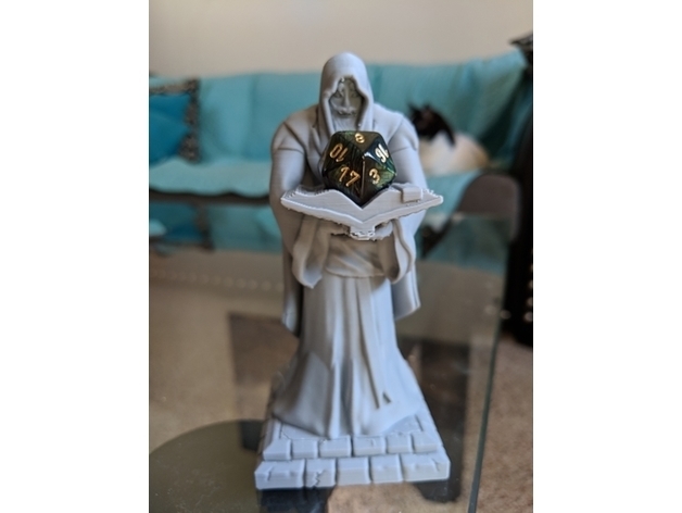 Miniatura 3 do modelo 3D D20 Mage Dice Holder