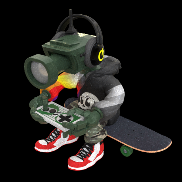 CCTV Punks an Art Toy Collection by Mehdals
