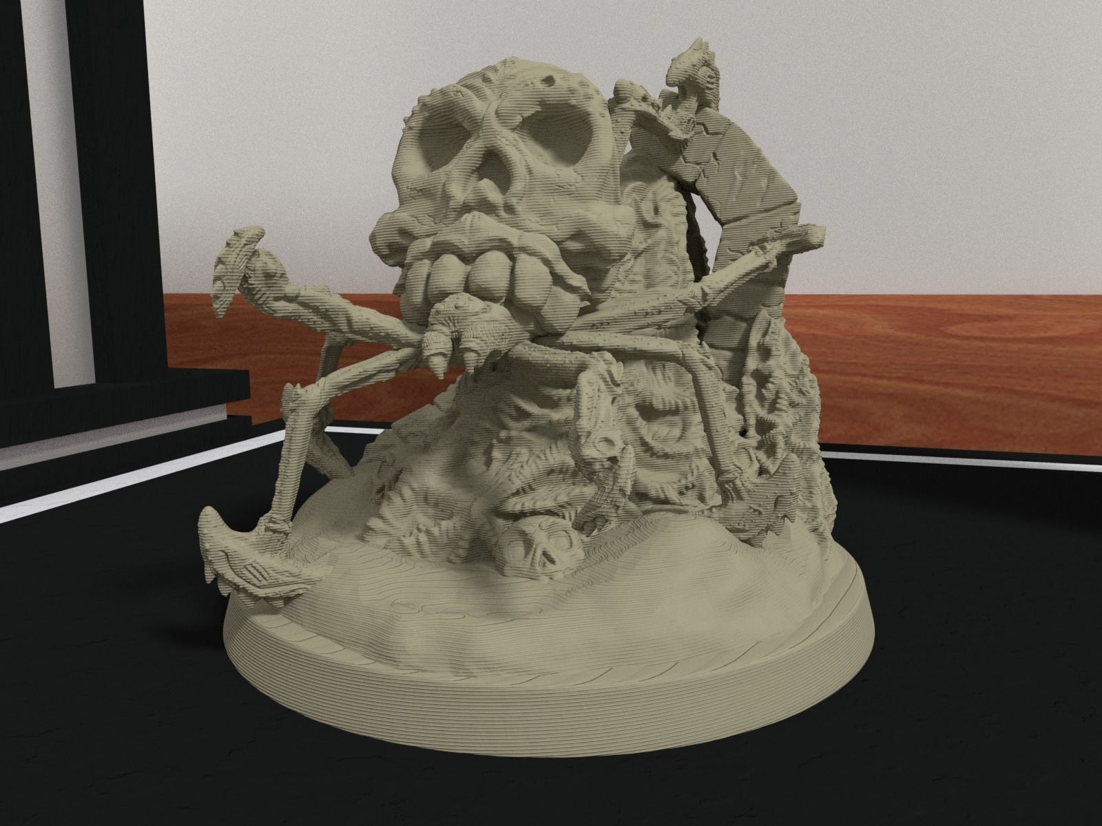 SKULL SPIDER 28MM SCALE FOR TABLETOP ADVENTURES
