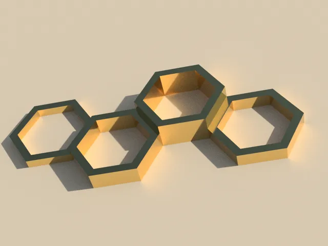 Honeycomb Necklace/Charm
