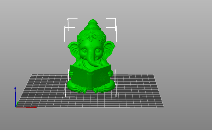 ganesha reading book