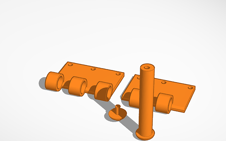 door hinge for any door or cabinet V2