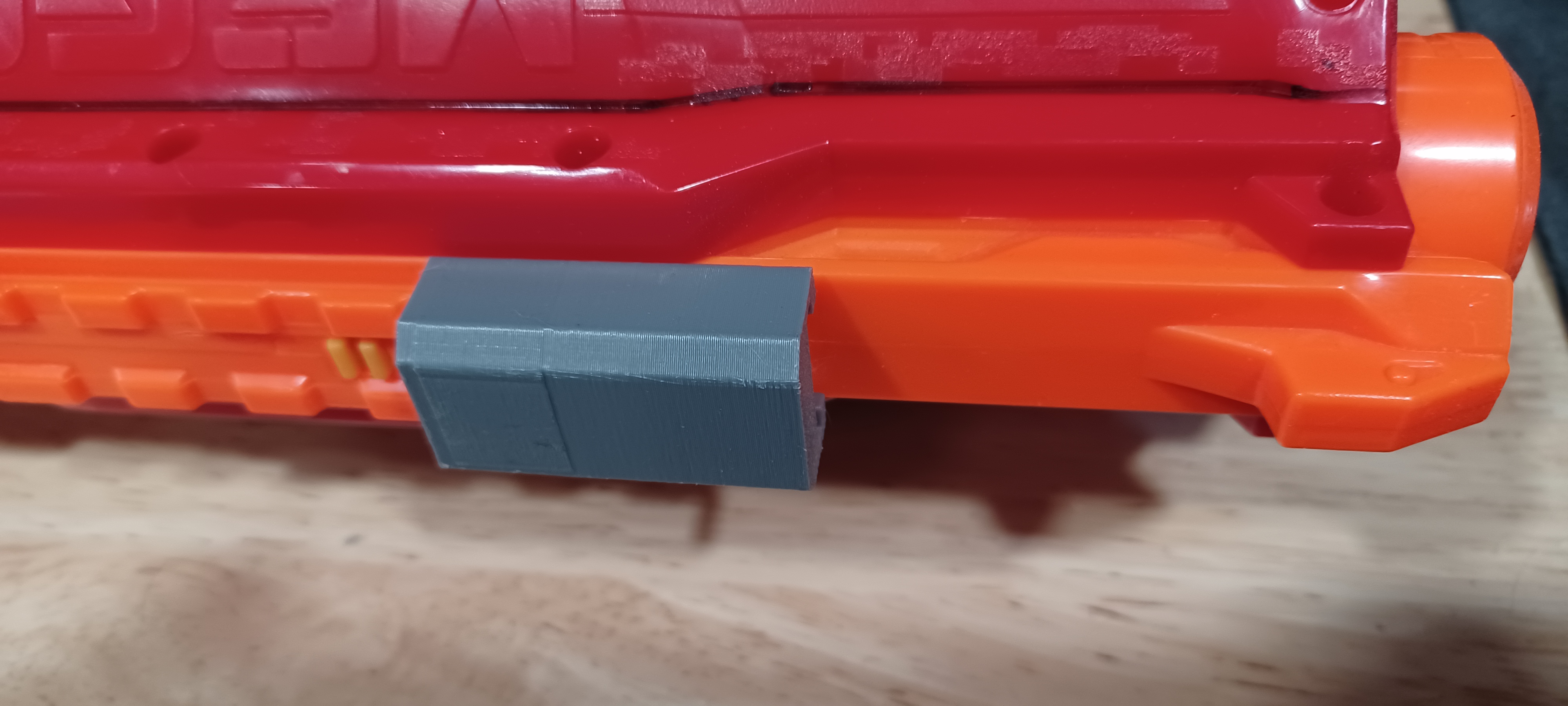 magnetic nerf mount