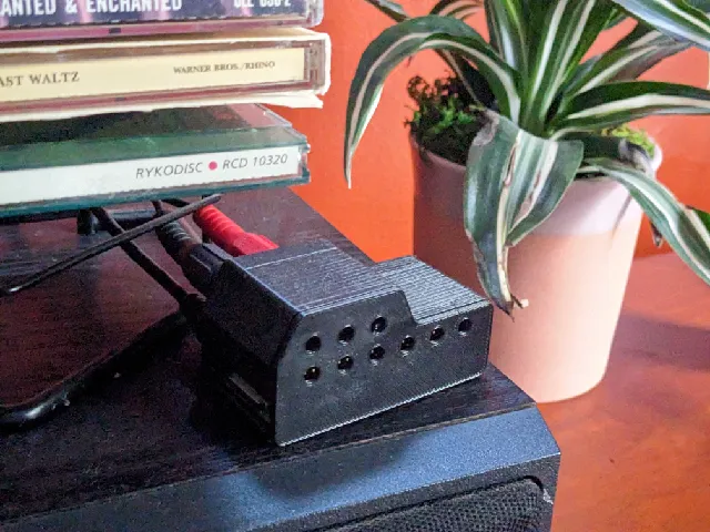 Pi Zero and DAC case, for Adafruit I2S Audio Bonnet