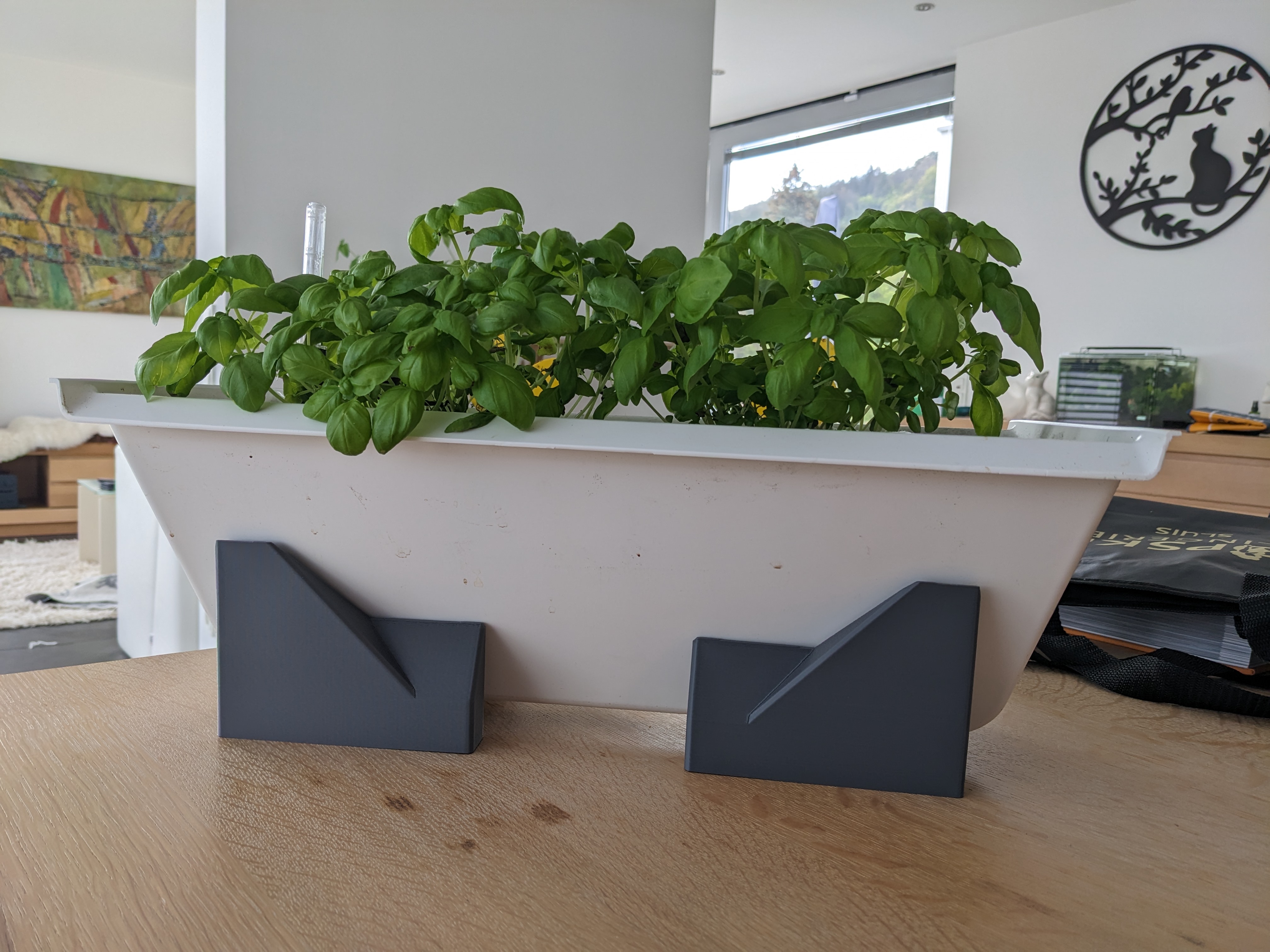Stackable Stand for Triangular Plant Containers