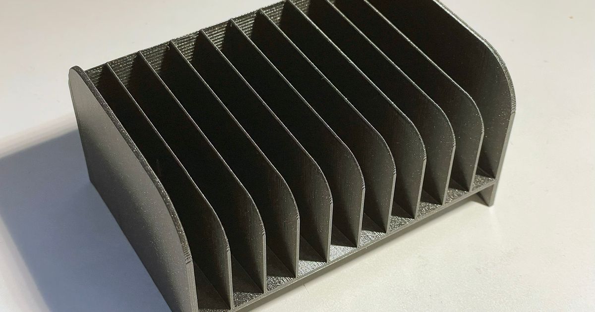 Quick trading card sorter for MtG/TCGs by Kauko Download free STL