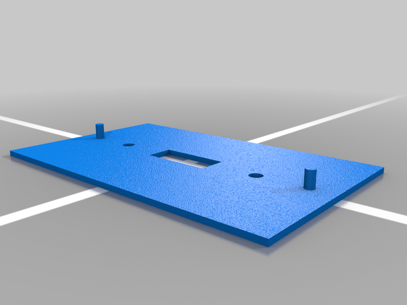 Switch plate to Decora adapter