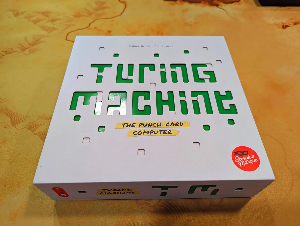 Turing Machine Board Game insert - sleeved cards, quick setup/teardown,  solo console by gameyspirits, Download free STL model