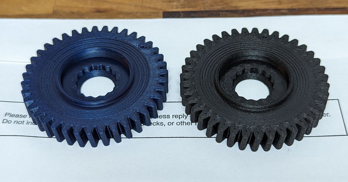 Porsche Boxster 987 Convertible Top Transmission Worm Gears by Andrey