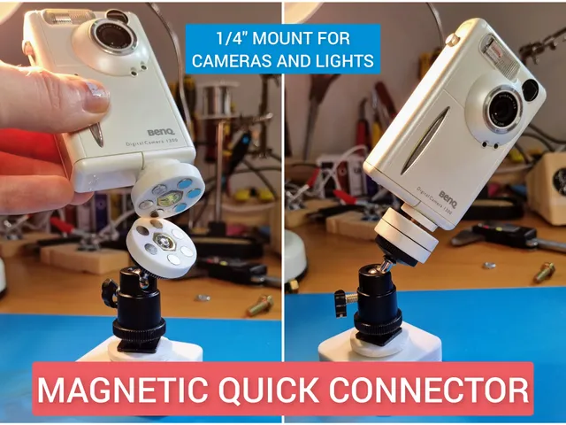 Magnetic Quick Connector Mount