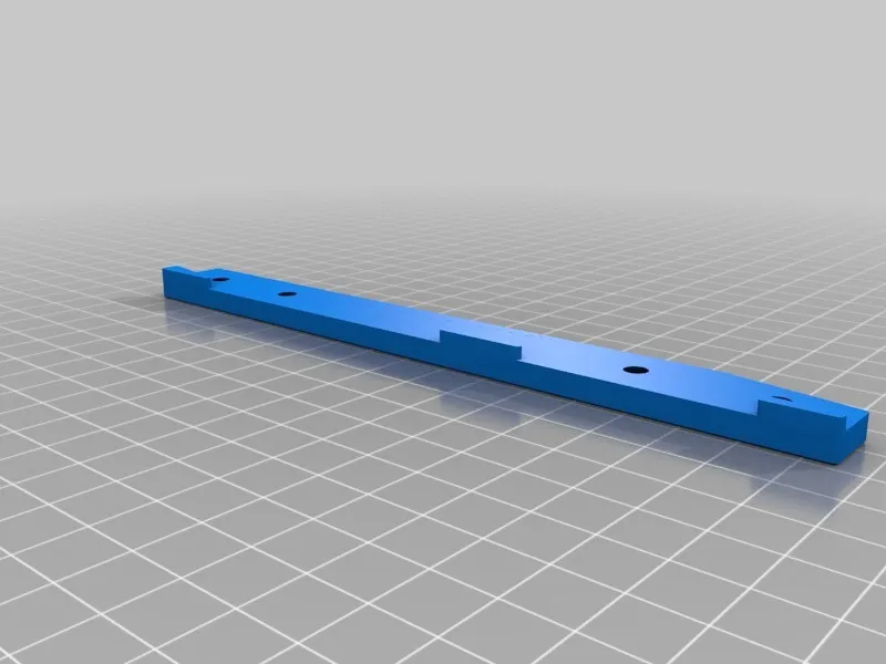 Guide Bars for table saw miter slot - 168 mm by Trob | Download free ...