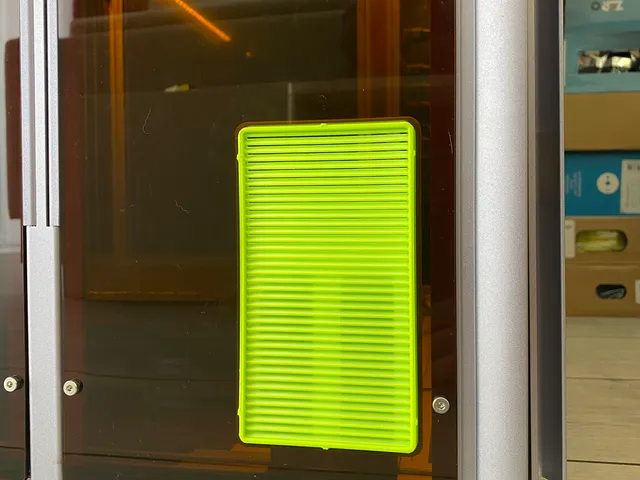 Screen slot cover grille for Snapmaker 2.0