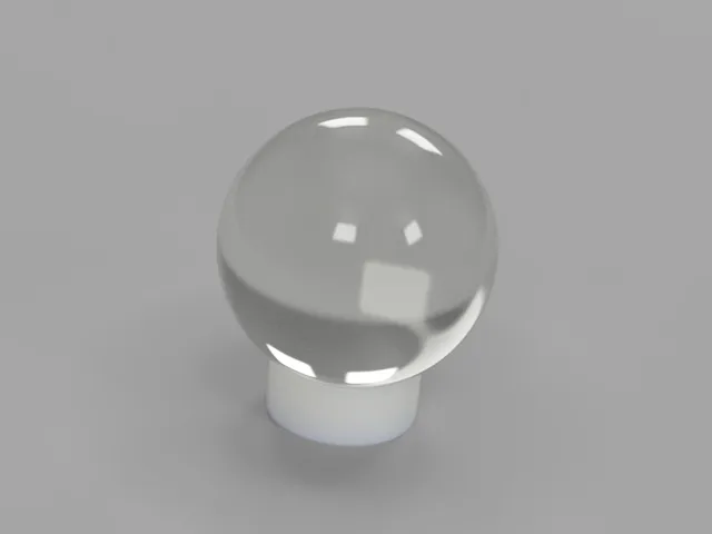 Lensball holder / mount / standard