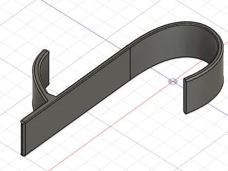 Simple towel holder