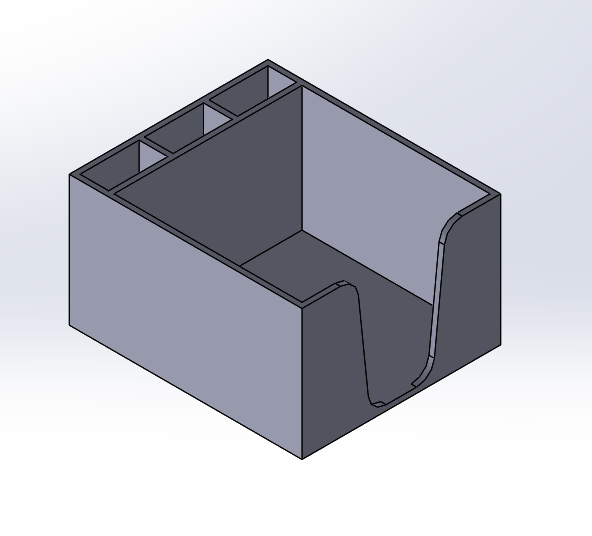 Simple Pen and Paper holder by ReneFNX Download free STL model