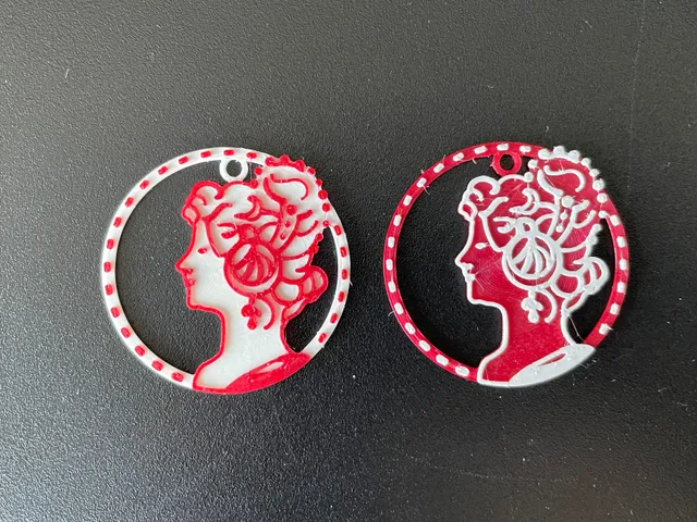 art deco earrings / secesni nausnice
