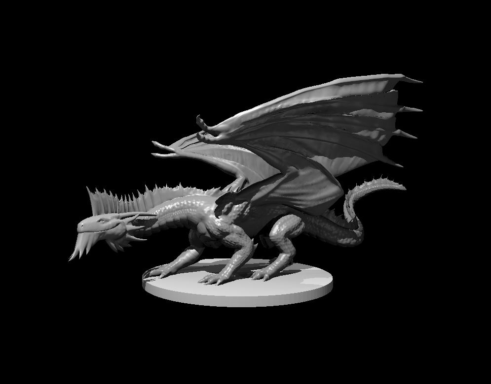 Silver Dragon Updated by MZ4250 | Download free STL model | Printables.com