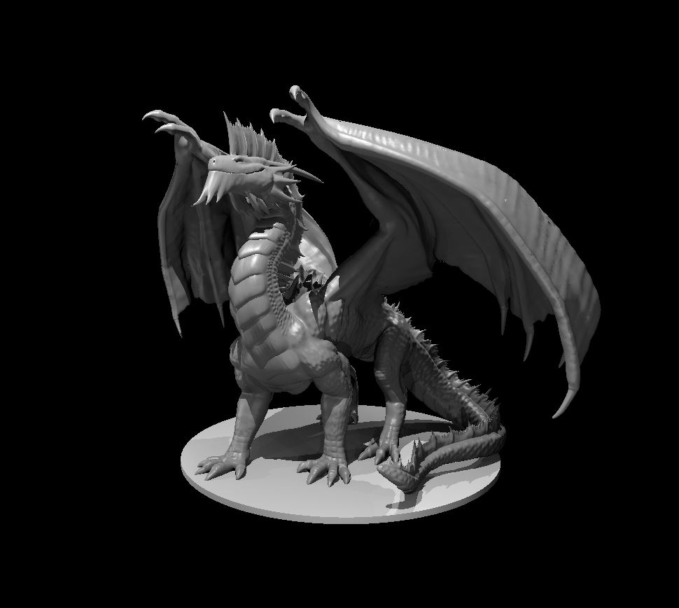 Silver Dragon Updated by MZ4250 | Download free STL model | Printables.com