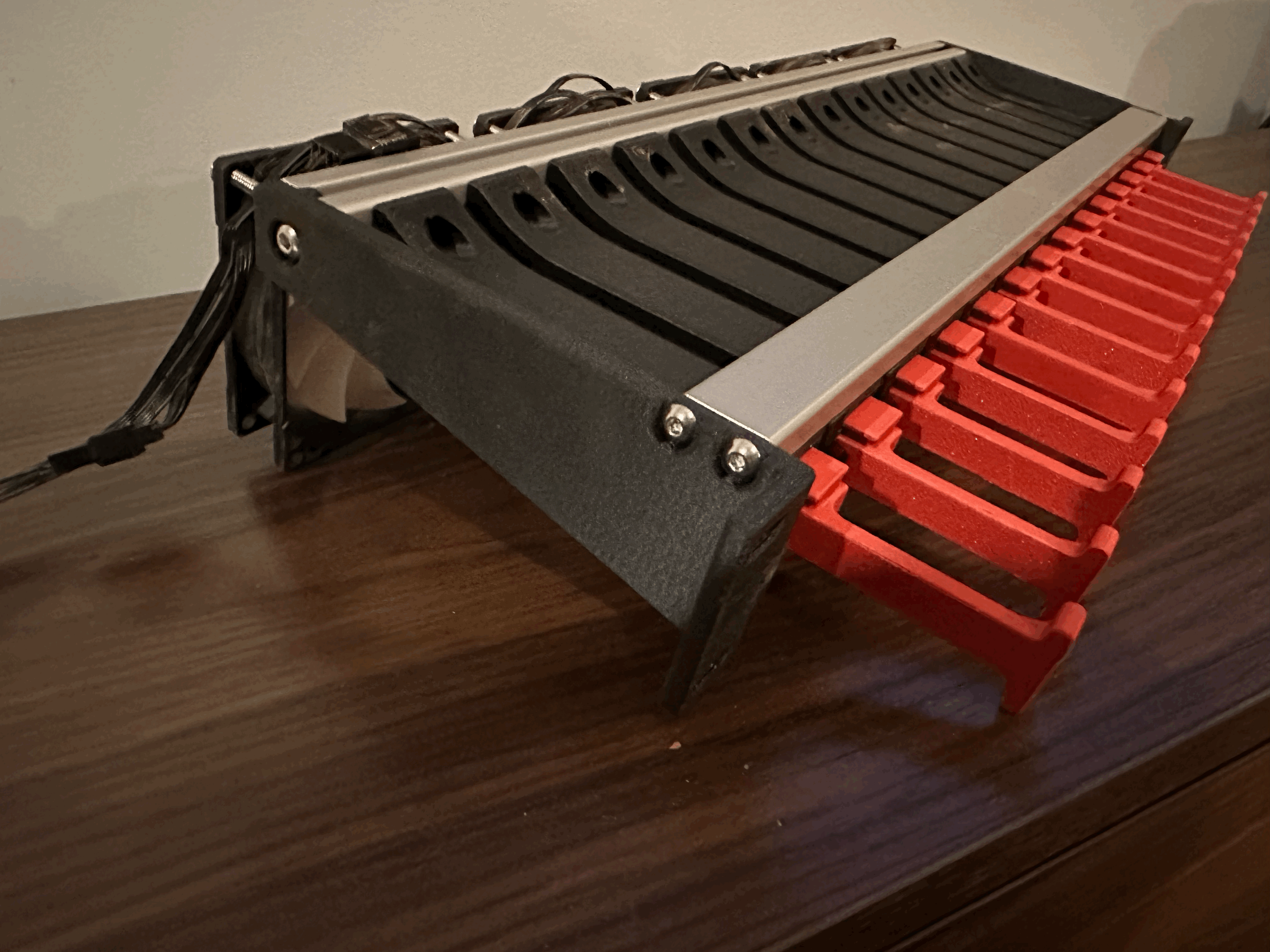 Miniatura 3 do modelo 3D Raspberry Pi Rack