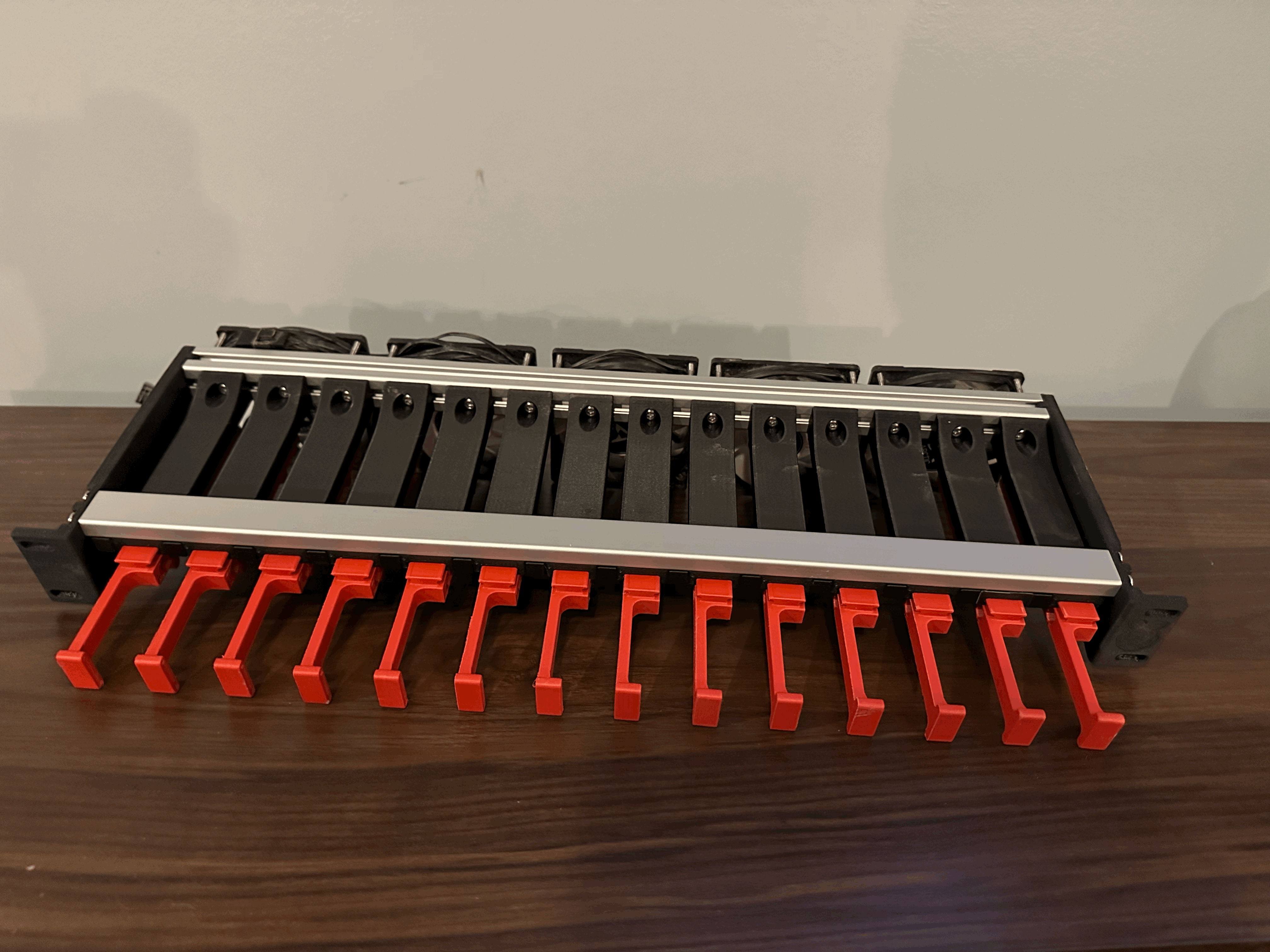 Miniatura 2 do modelo 3D Raspberry Pi Rack