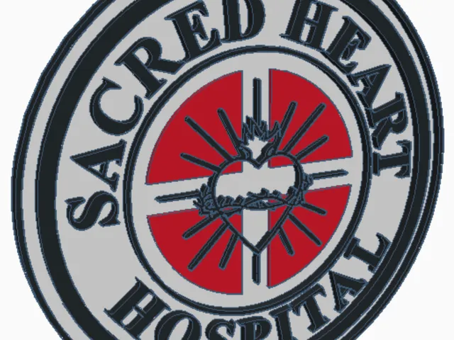 Sacred Heart Logo - Scrubs Hospital
