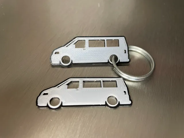 VW T5 Bus Schlüsselanhänger Keychain