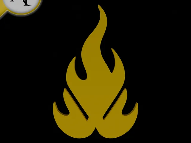 Simple Flame Symbol - 2D Art