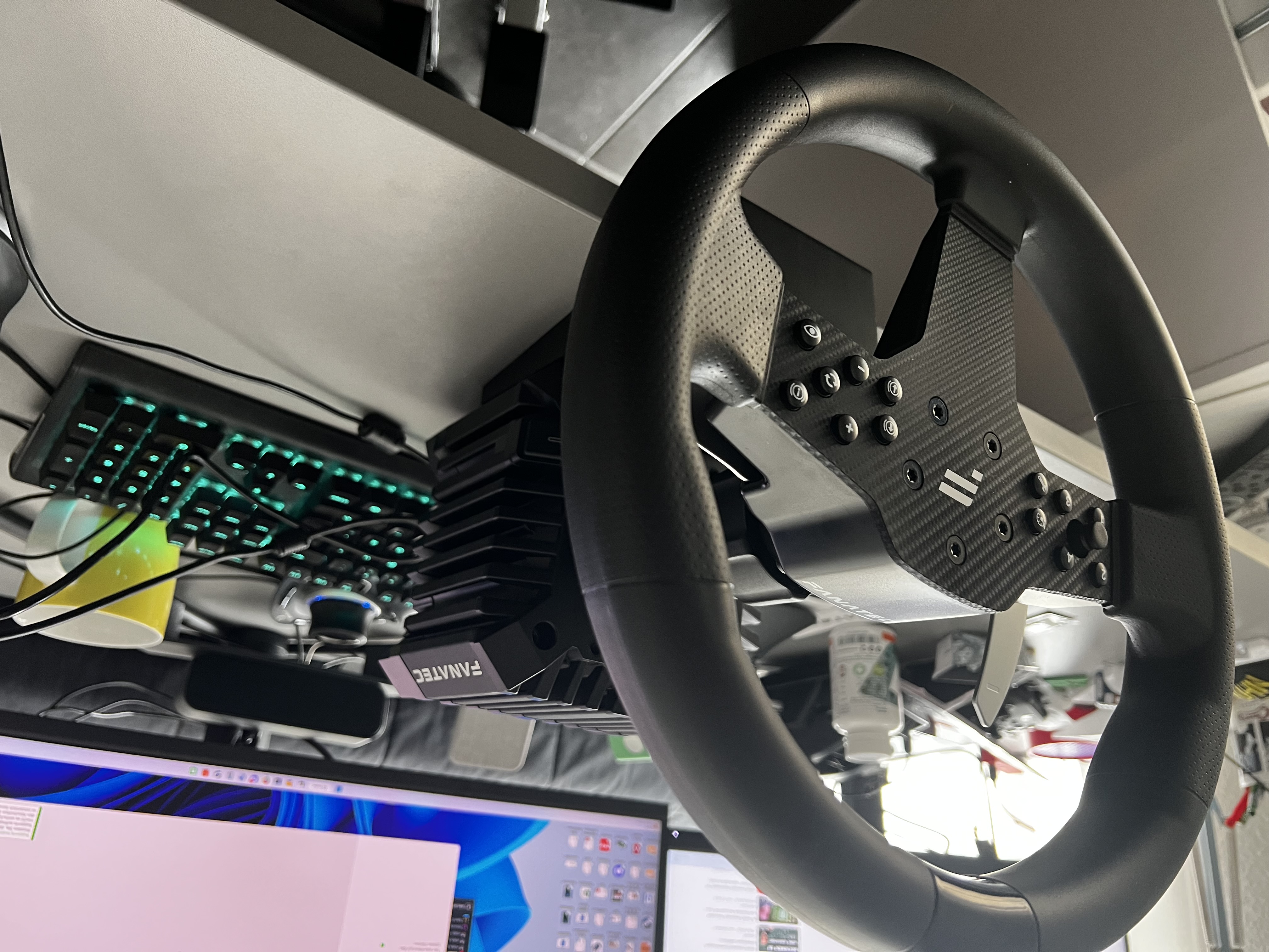 FANATEC DD Wheelbase table mount holder