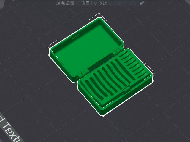 Hinged SD Card Box with CF Express Type A for Sony