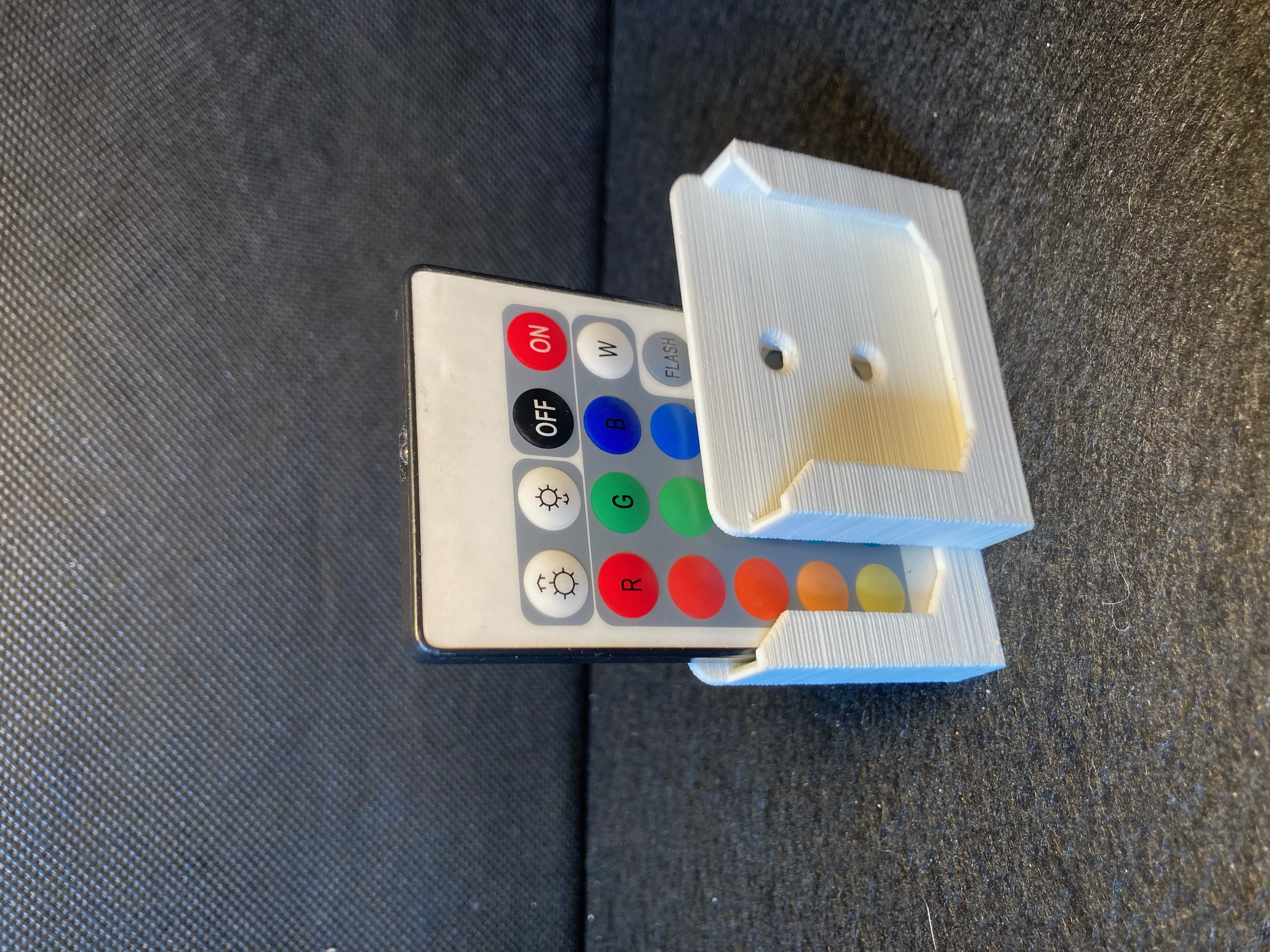 Remote control wall mount