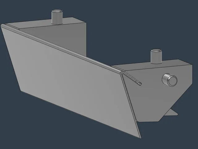 Översidan/Pax Light Bar Support - More angled towards user